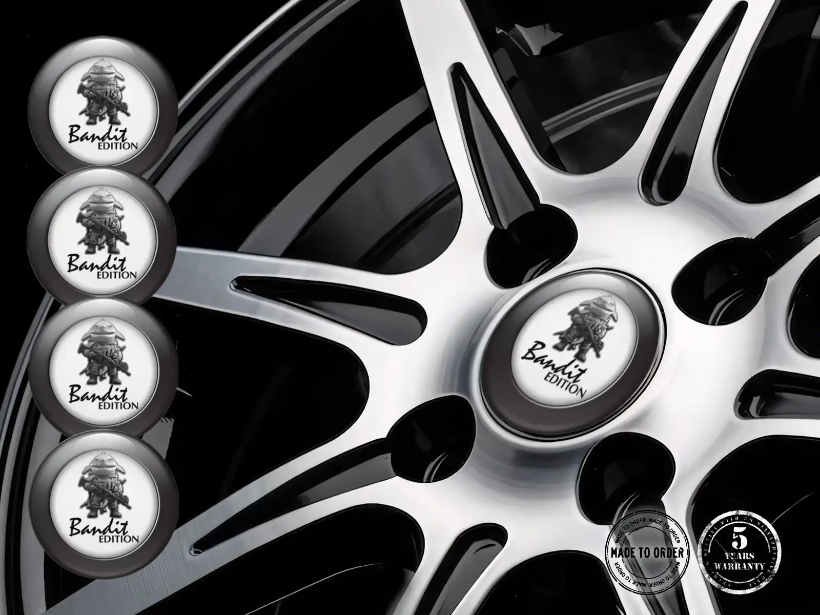 Domed Emblem Premium High-End Sleek Stickers